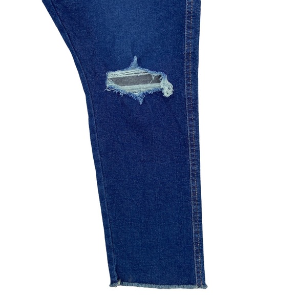 New LEVIS Jeans Heritage High Rise Skinny Denim, Raw Hem, Distressed - Picture 6 of 8